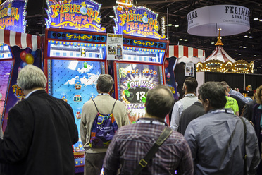 Team Play's Booth at IAAPA 2014